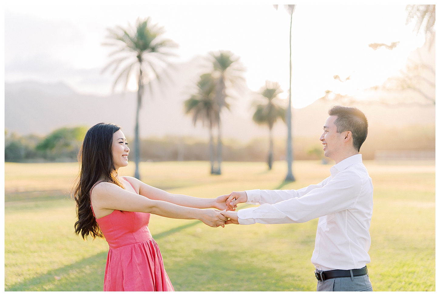 Kualoa Ranch Engagement Photographer