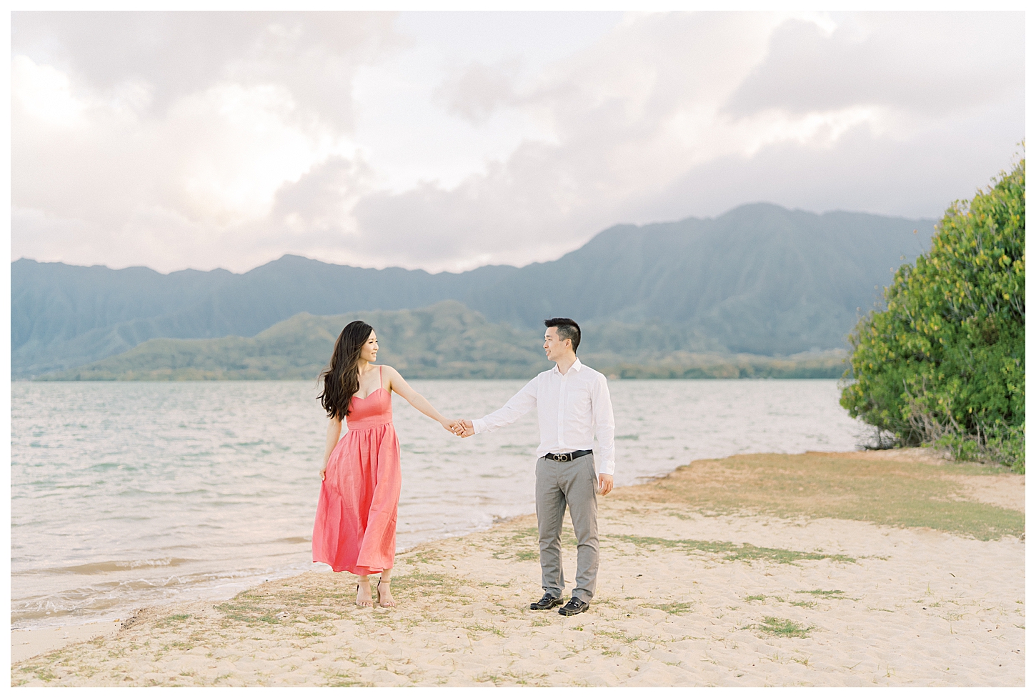Kualoa Ranch Engagement Photographer
