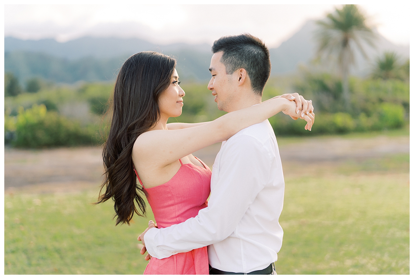 Kualoa Ranch Engagement Photographer