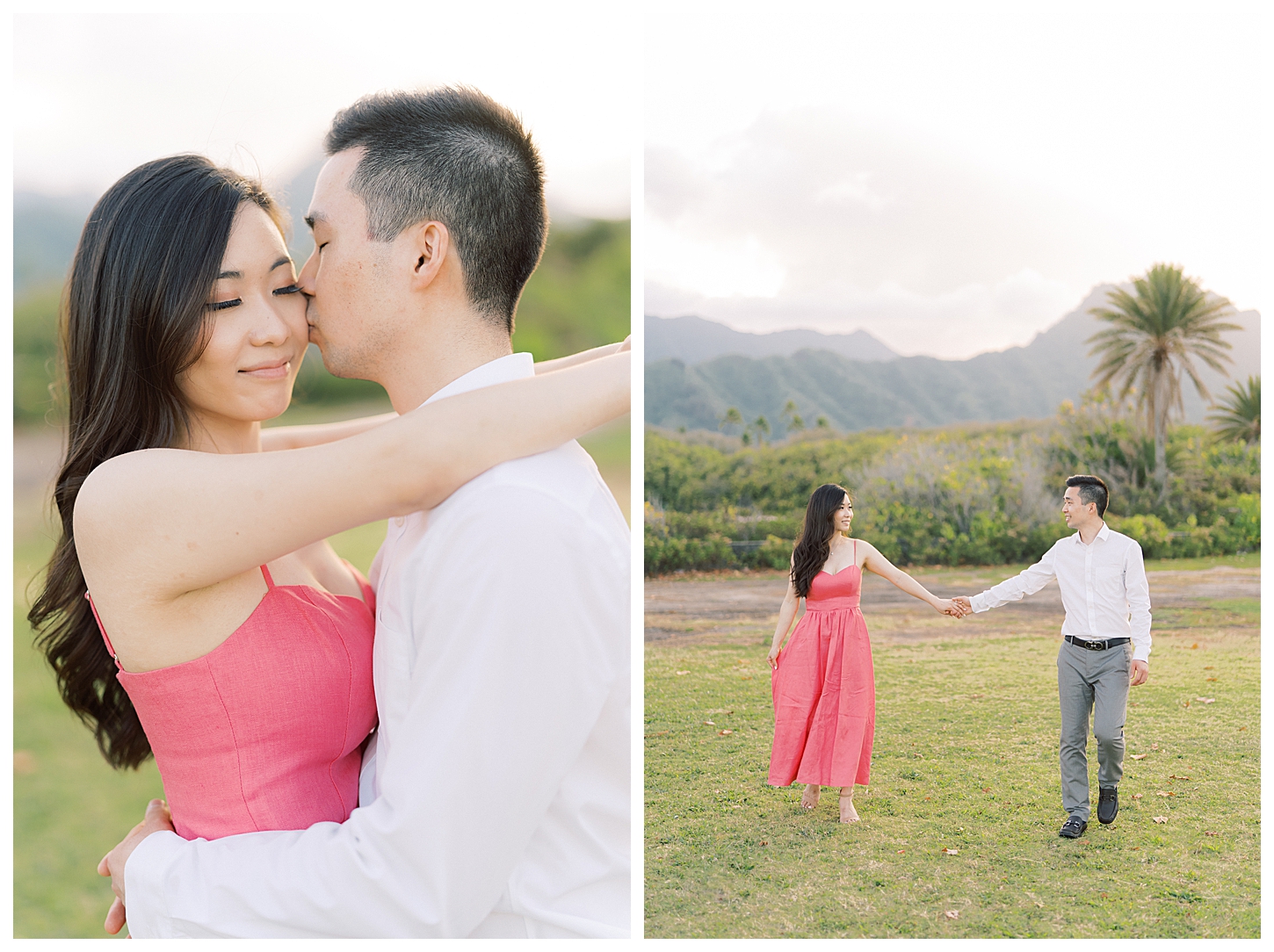 Kualoa Ranch Engagement Photographer