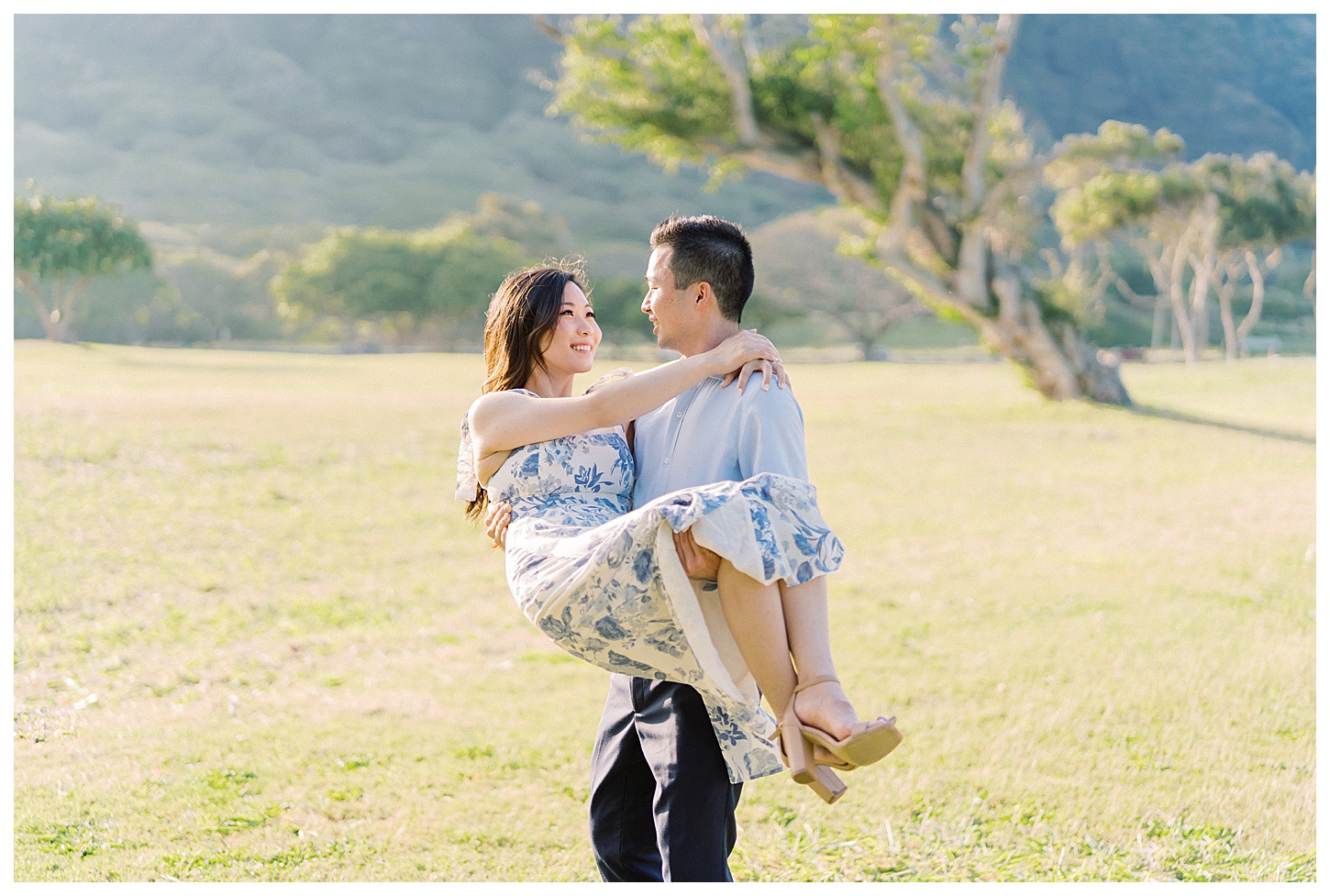 Kualoa Ranch Engagement Photographer