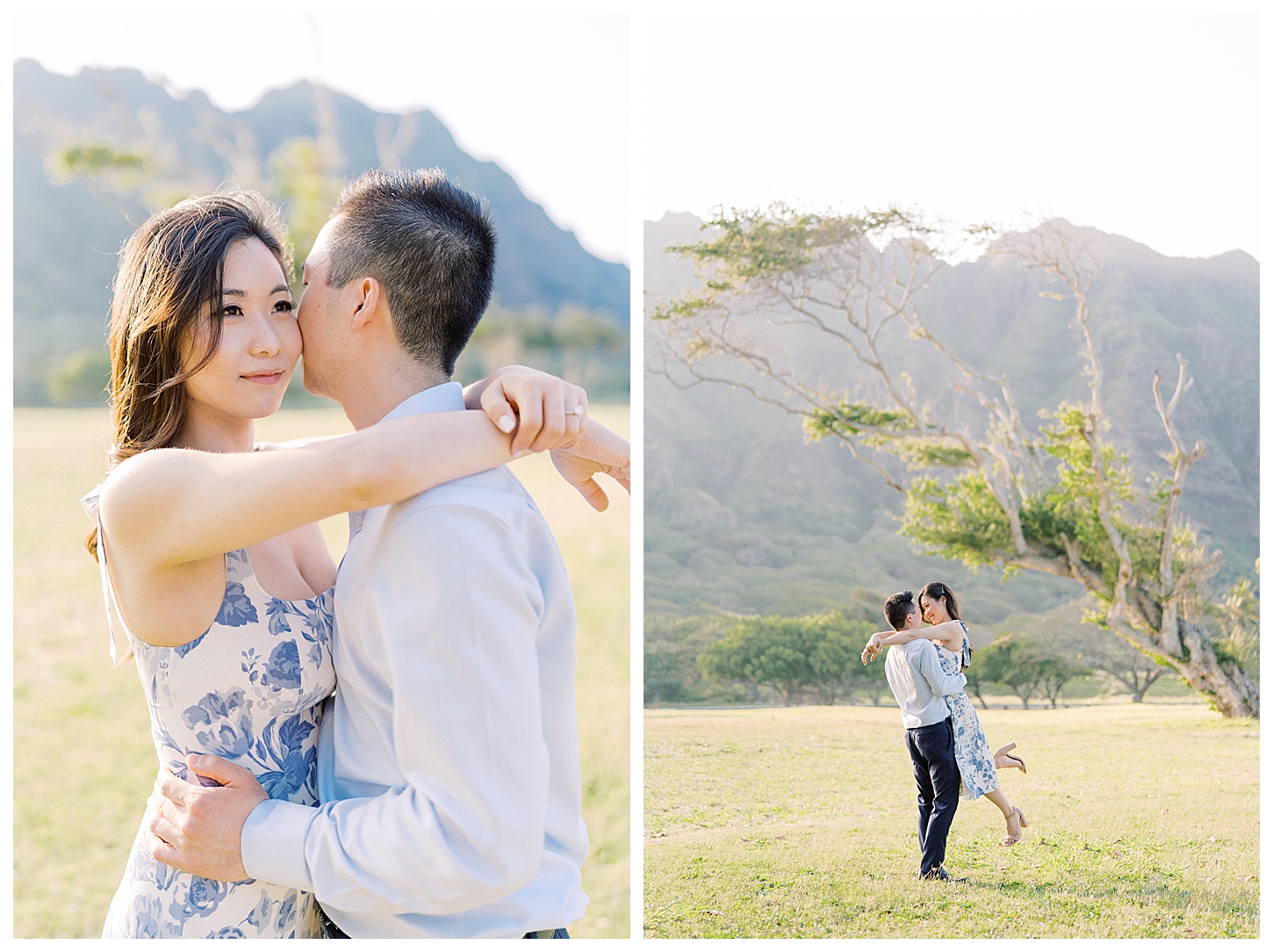 Kualoa Ranch Engagement Photographer