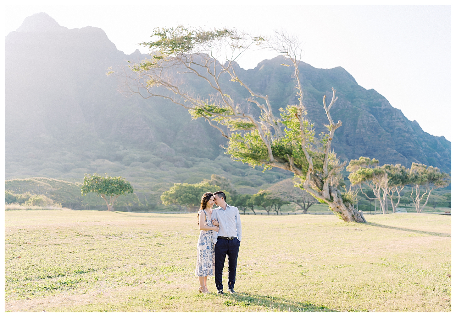 Kualoa Ranch Engagement Photographer