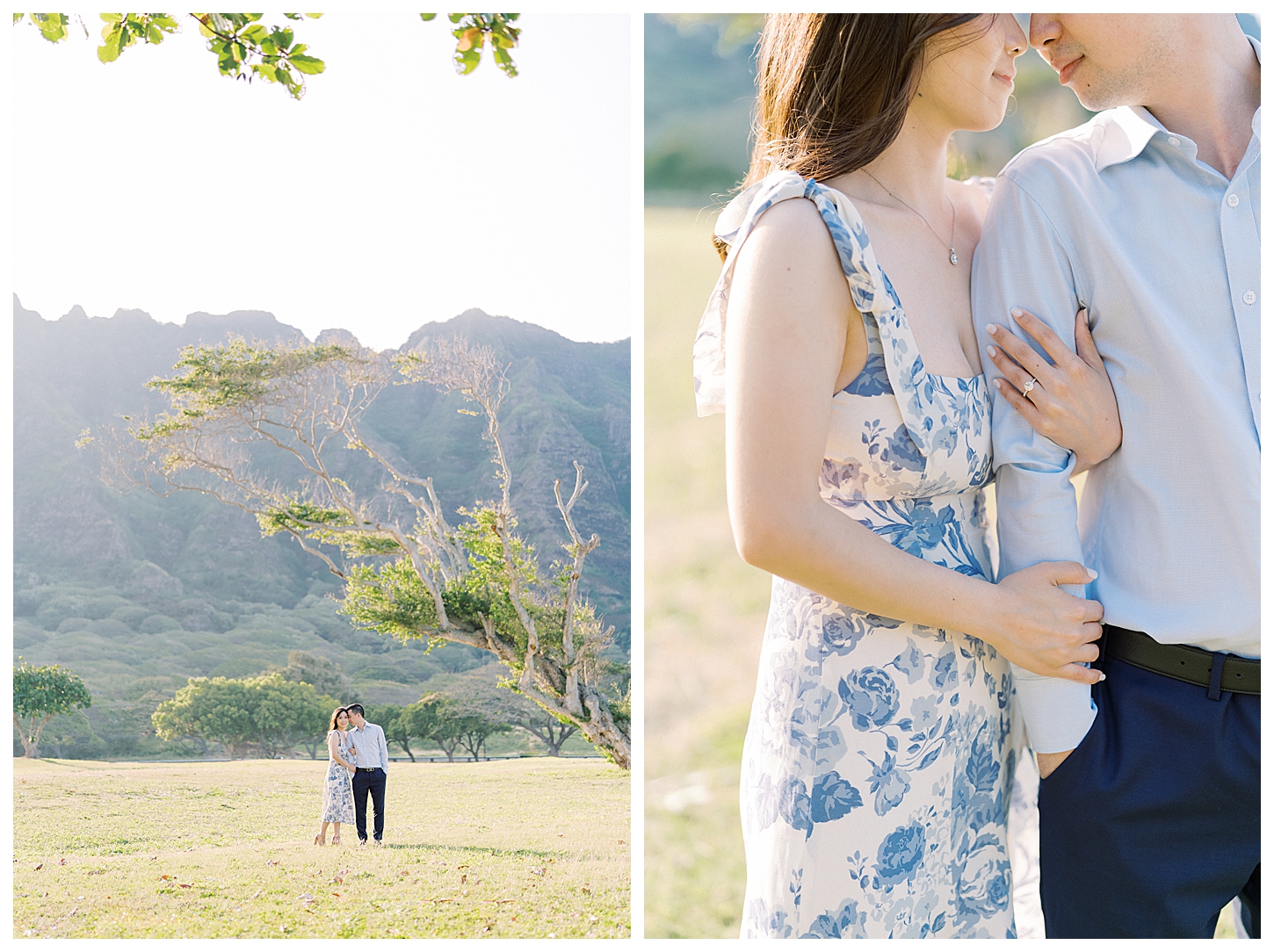 Kualoa Ranch Engagement Photographer