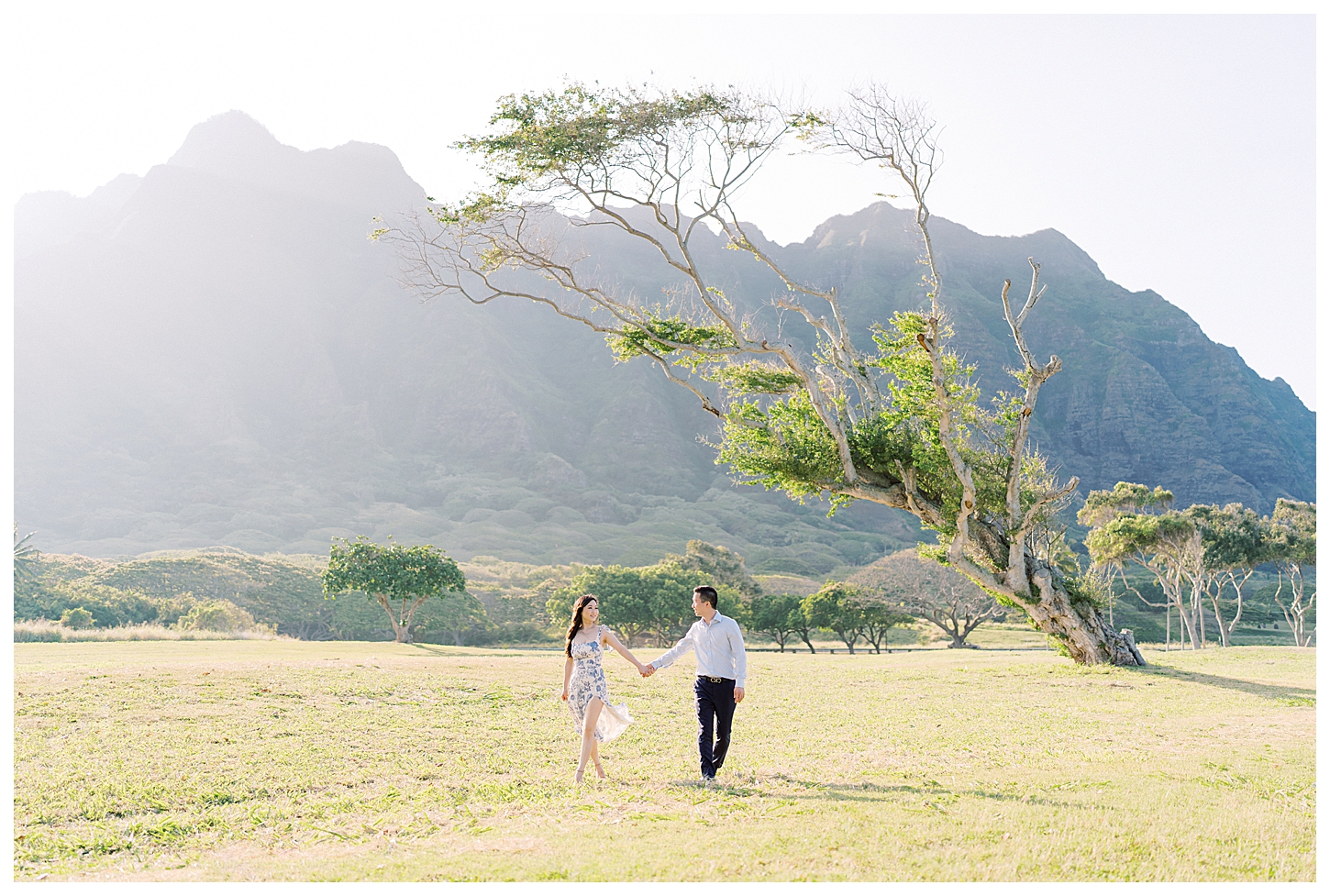 Kualoa Ranch Engagement Photographer