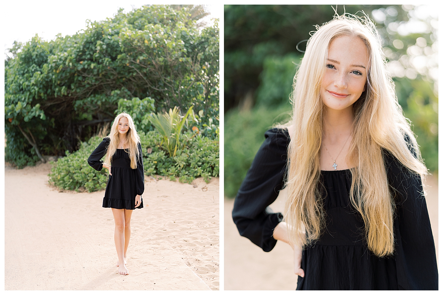 Sunset Beach Senior Portrait Photographer