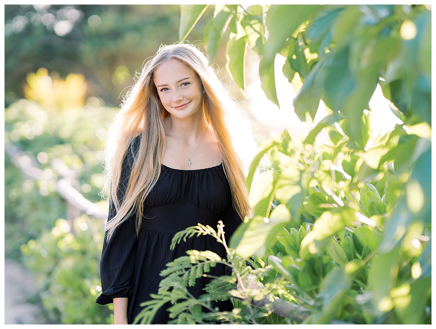 Sunset Beach Senior Portrait Photographer