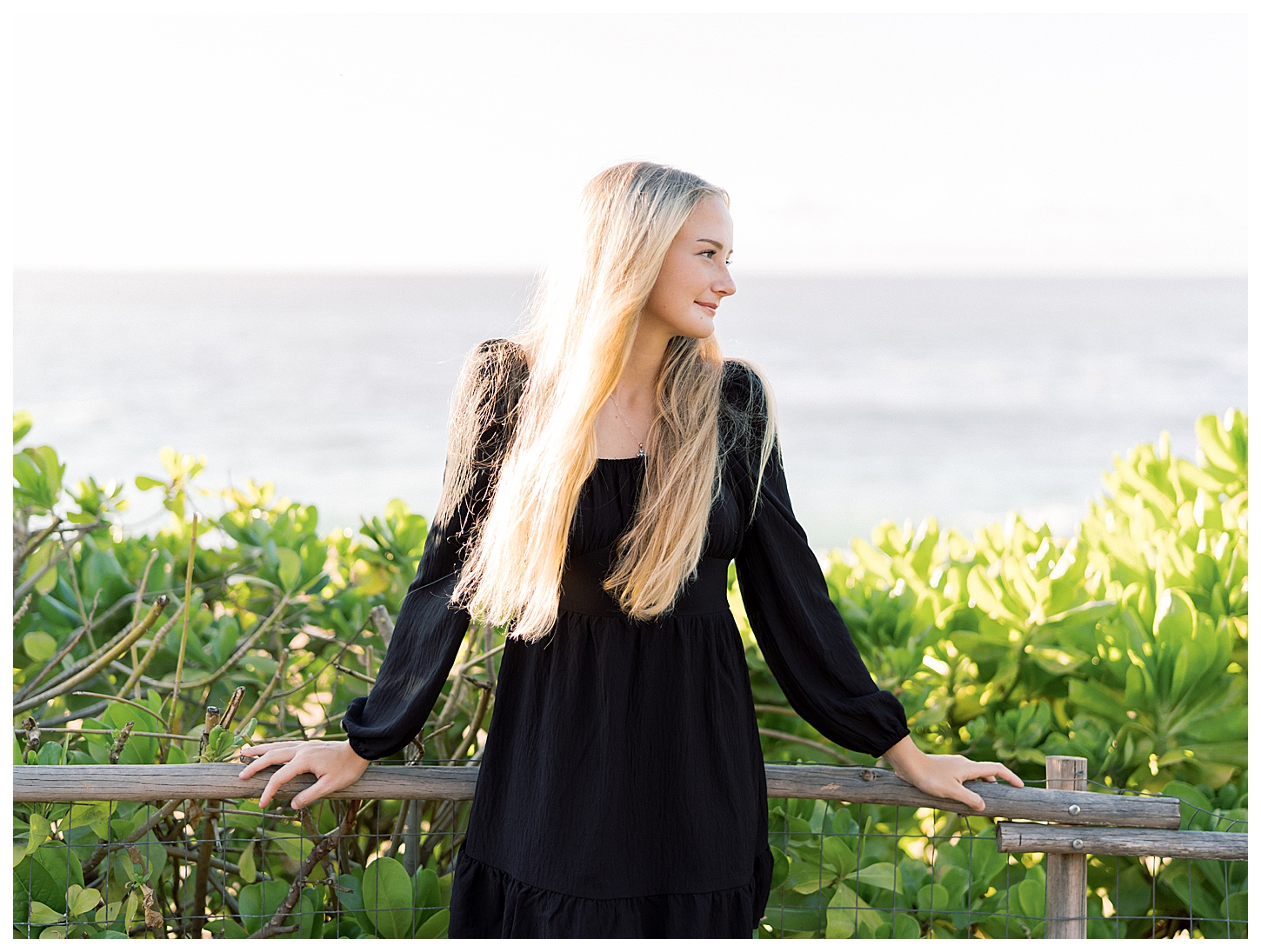 Sunset Beach Senior Portrait Photographer