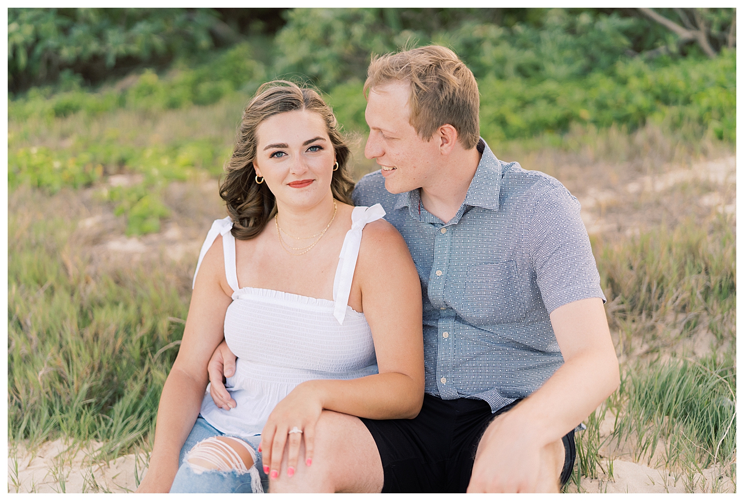 Laie Point Engagement Photographer