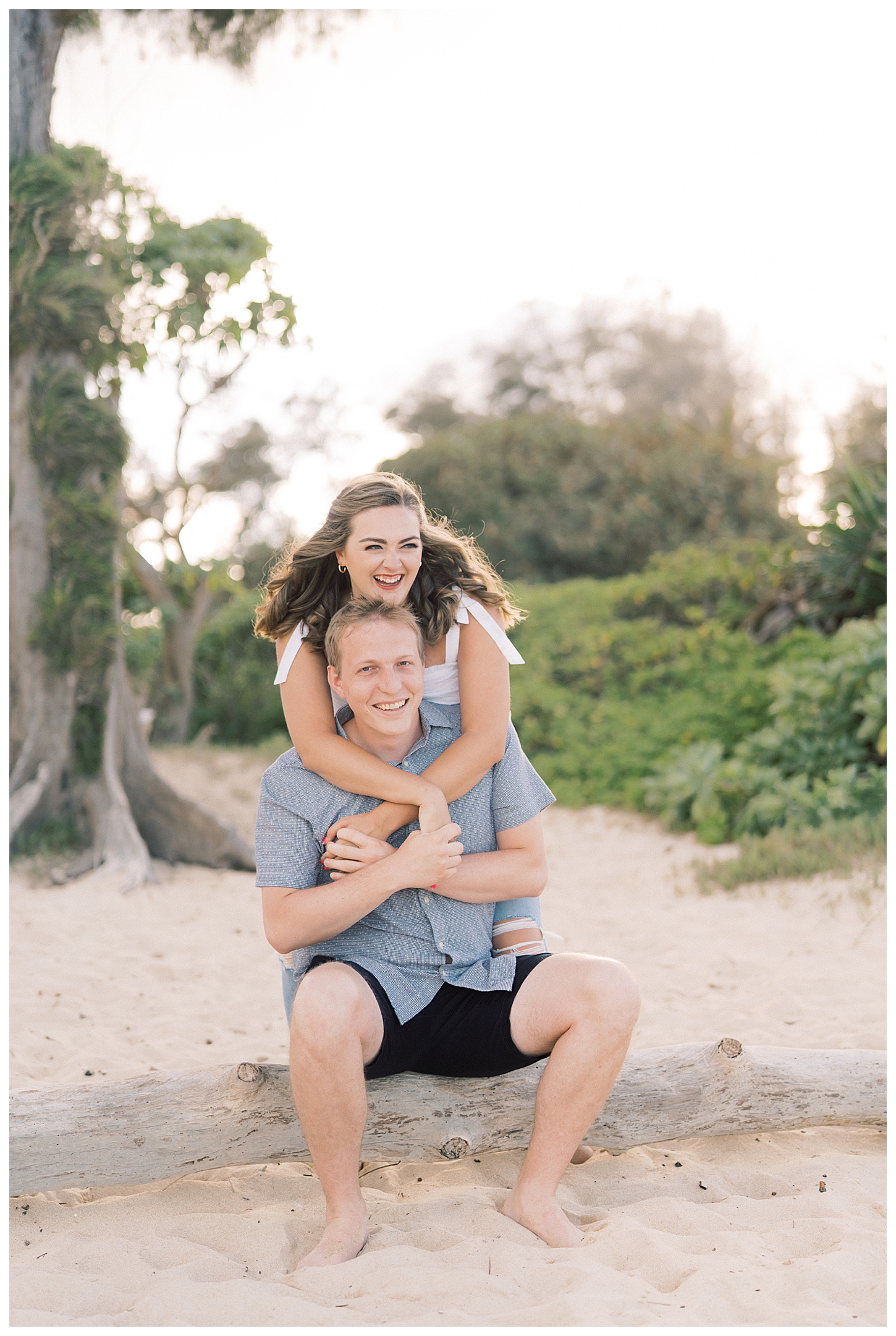 Laie Point Engagement Photographer