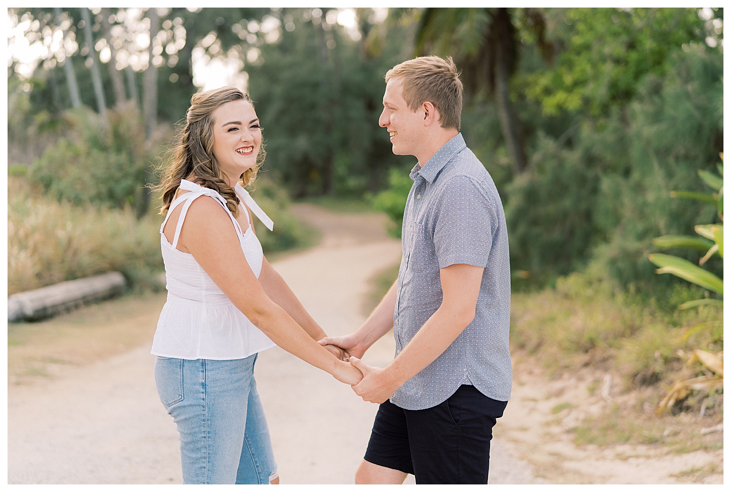 Laie Point Engagement Photographer