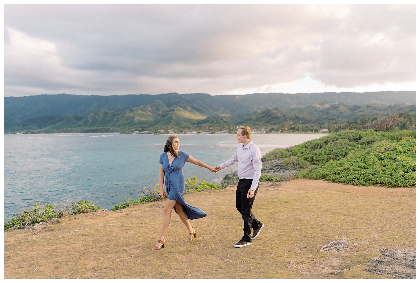 Laie Point Engagement Photographer