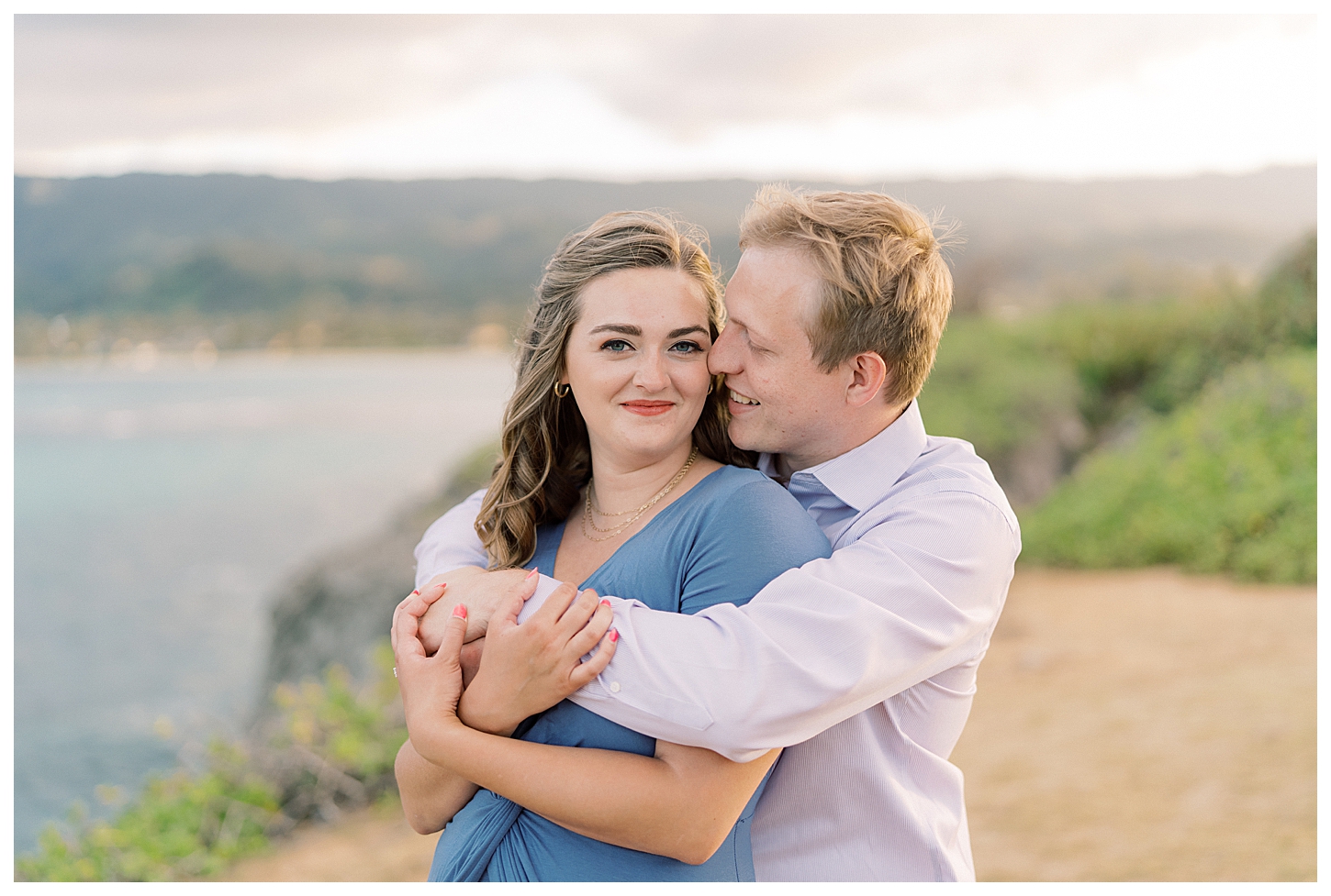 Laie Point Engagement Photographer