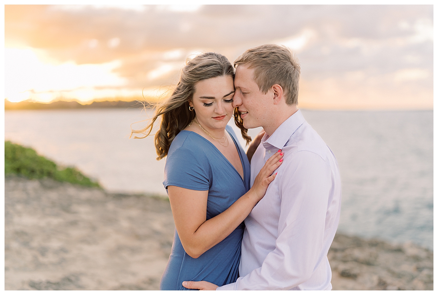 Laie Point Engagement Photographer