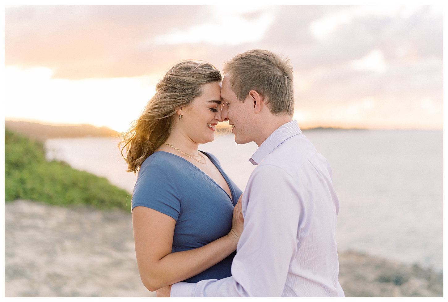 Laie Point Engagement Photographer