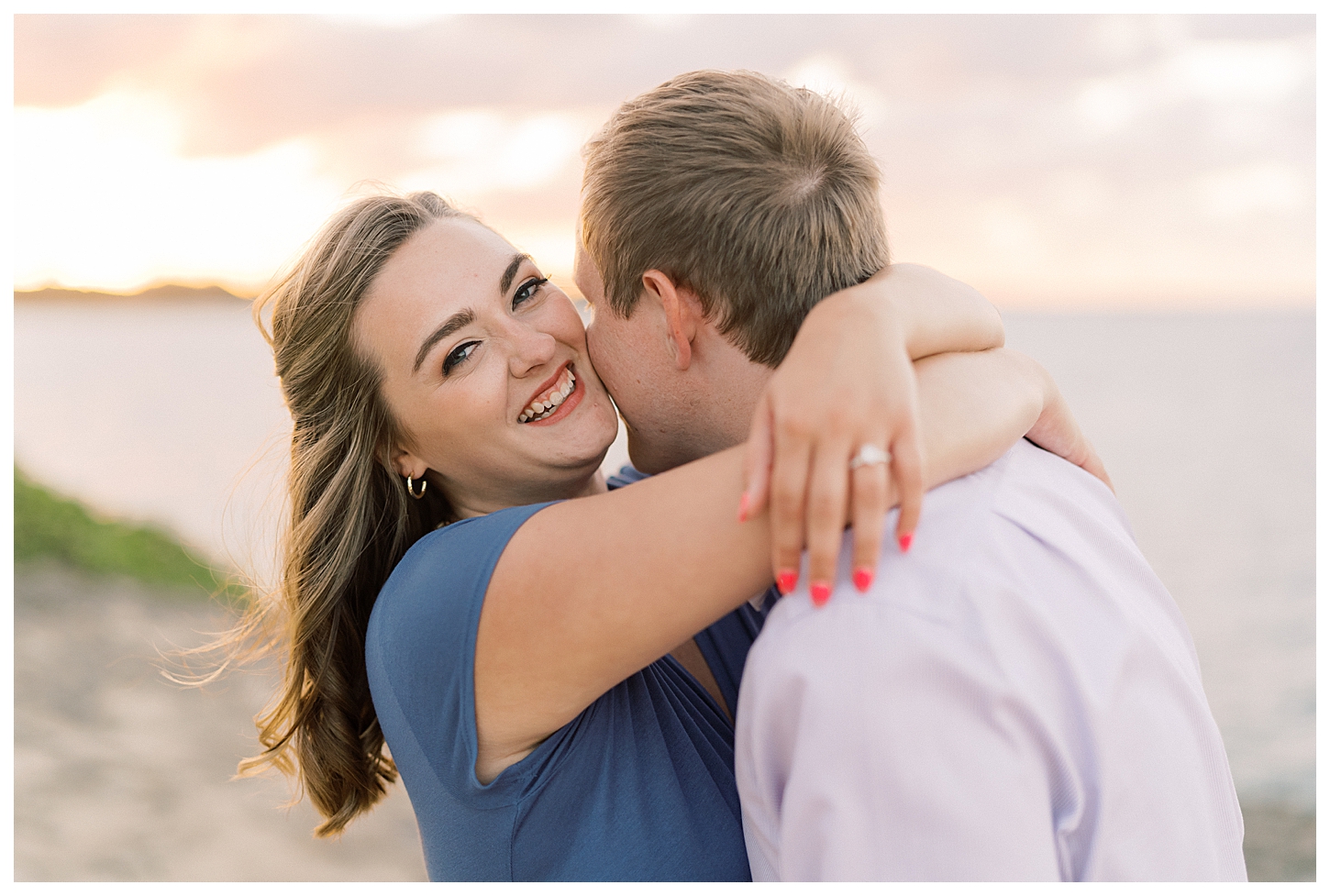 Laie Point Engagement Photographer