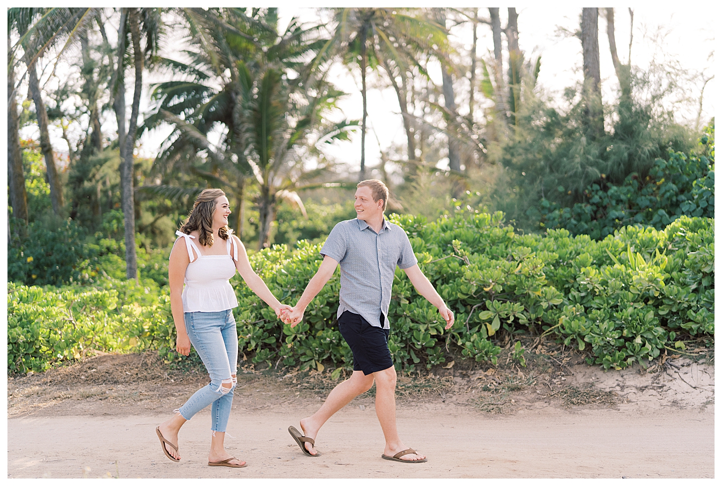 Laie Point Engagement Photographer