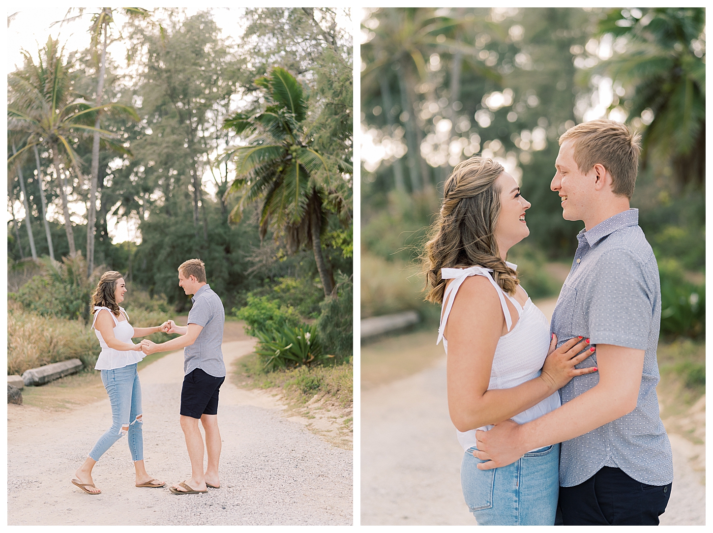 Laie Point Engagement Photographer