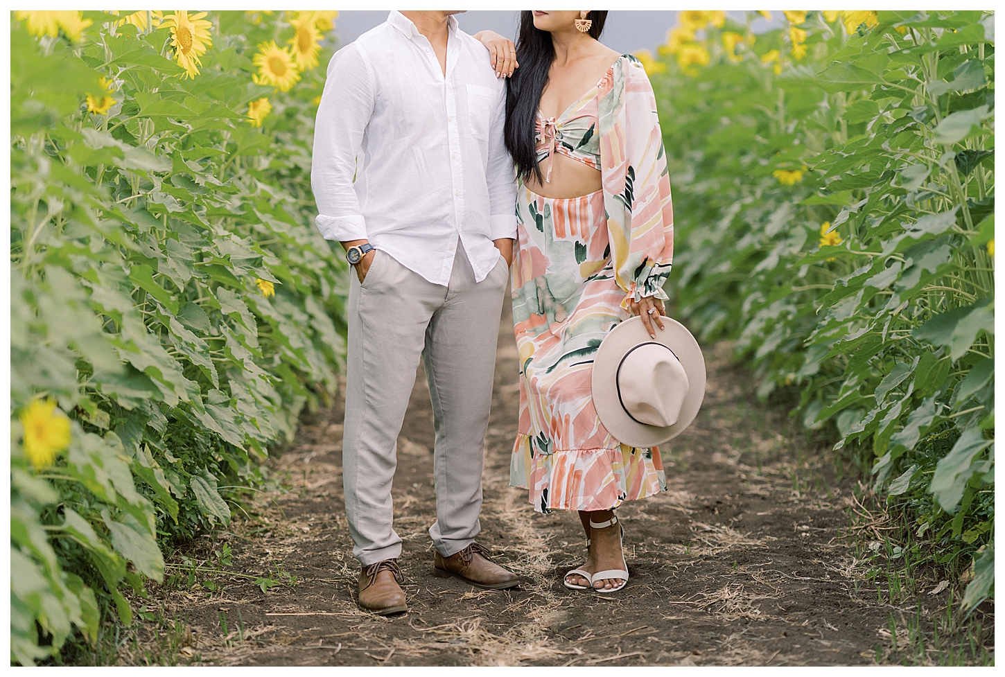 Sunflower Field Oahu Photoshoot