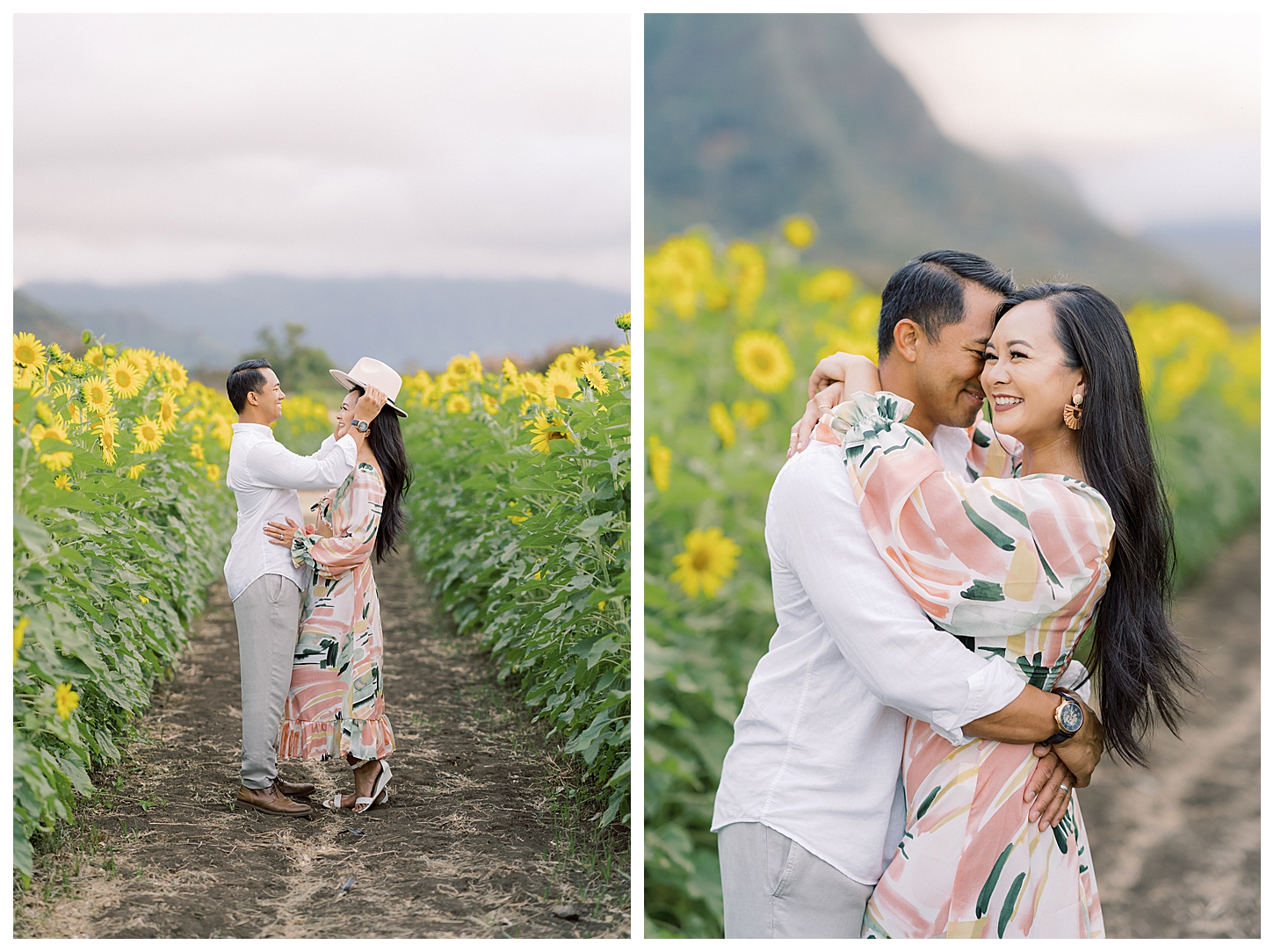 Sunflower Field Oahu Photoshoot