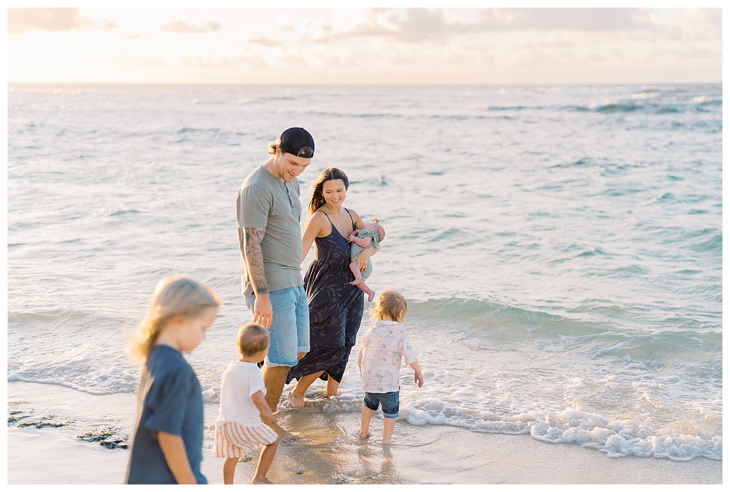 Mokuleia Beach Family Photographer