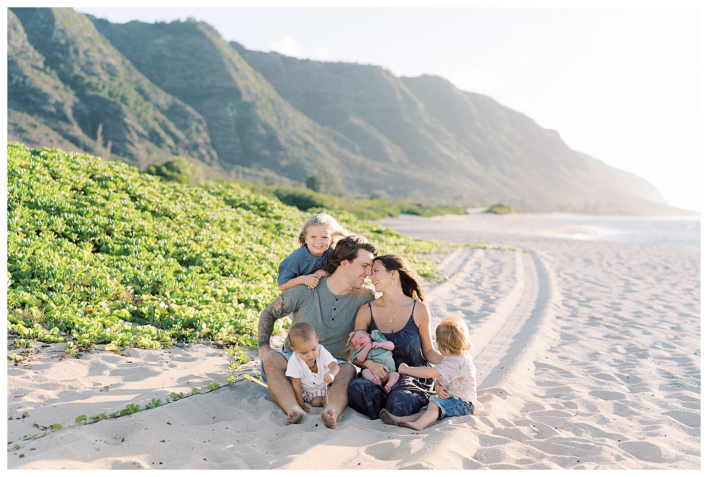 Mokuleia Beach Family Photographer