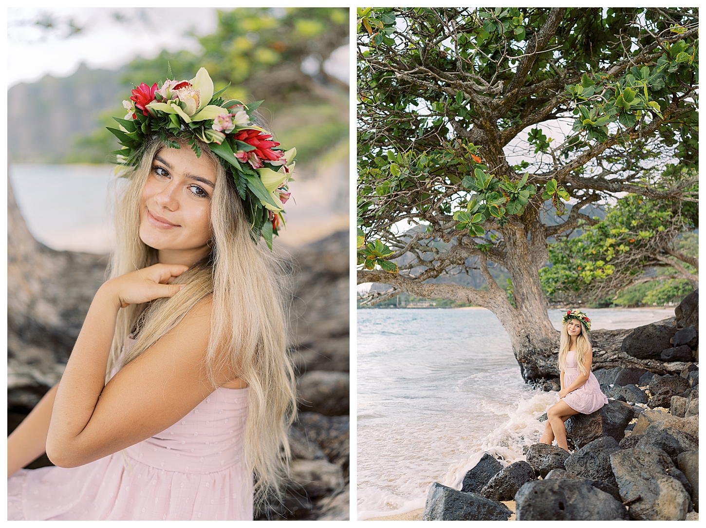 Oahu Hawaii Senior Portrait Photographer