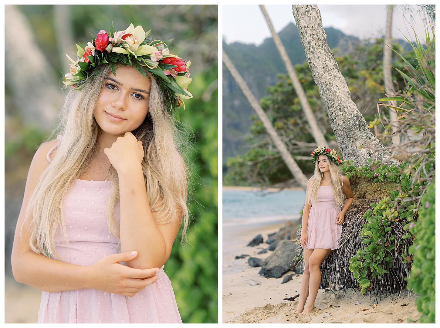 Oahu Hawaii Senior Portrait Photographer