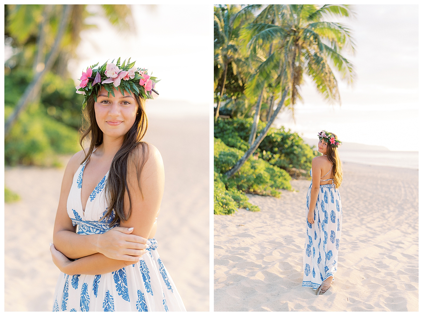 Rock Piles Beach Senior Portrait Photographer