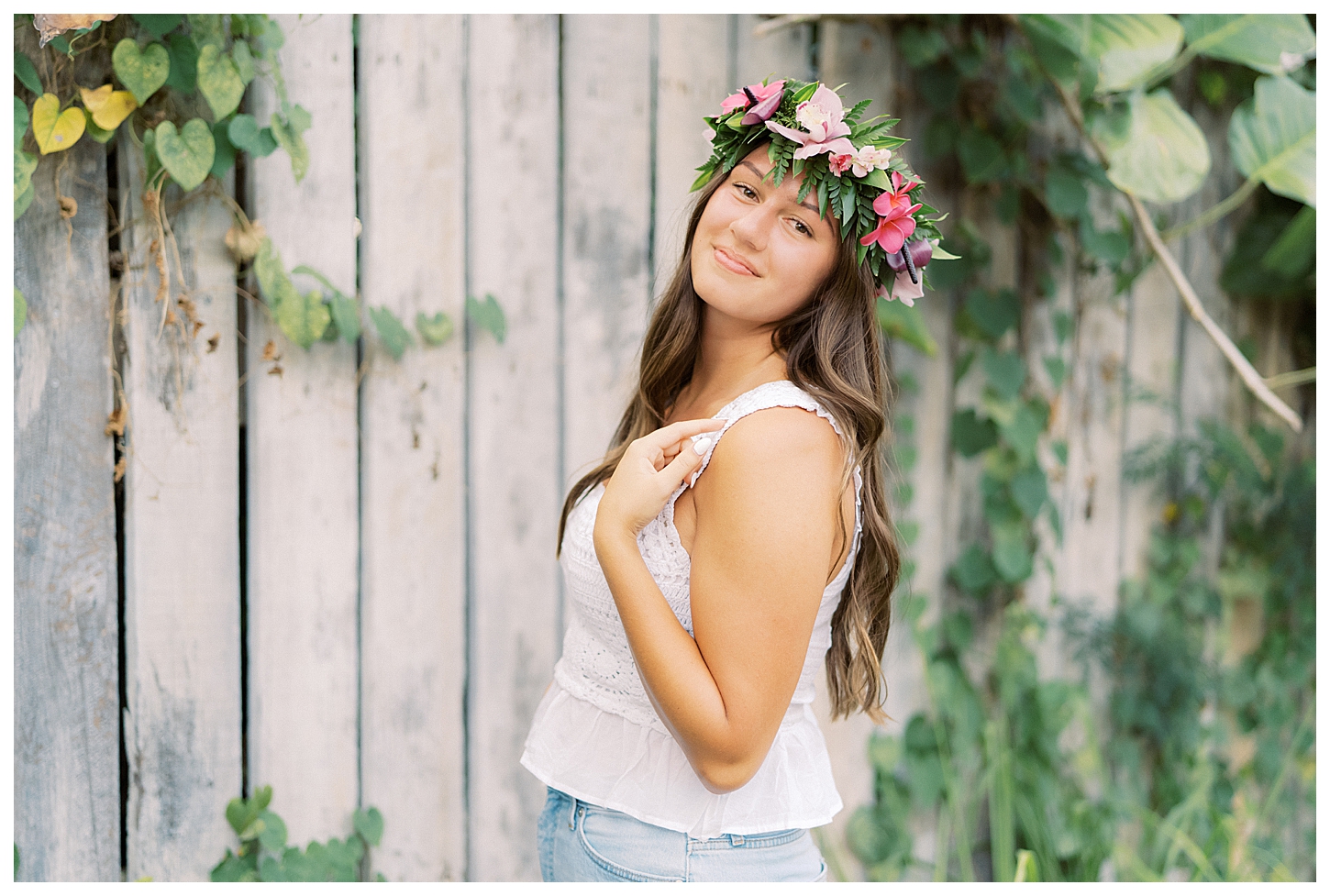 Rock Piles Beach Senior Portrait Photographer