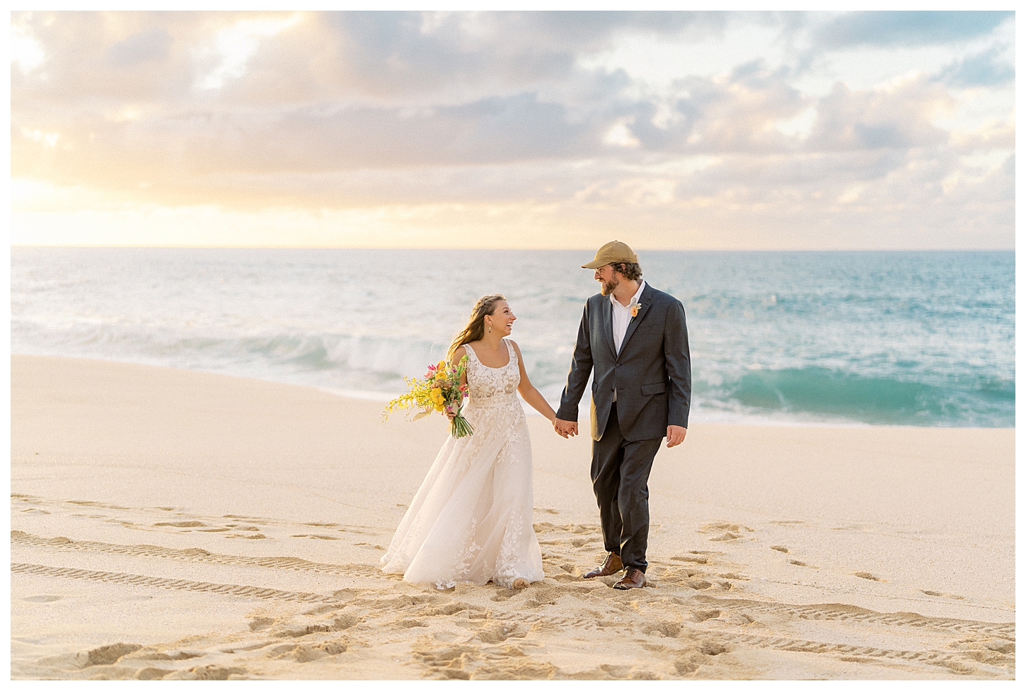 Oahu Hawaii beach wedding