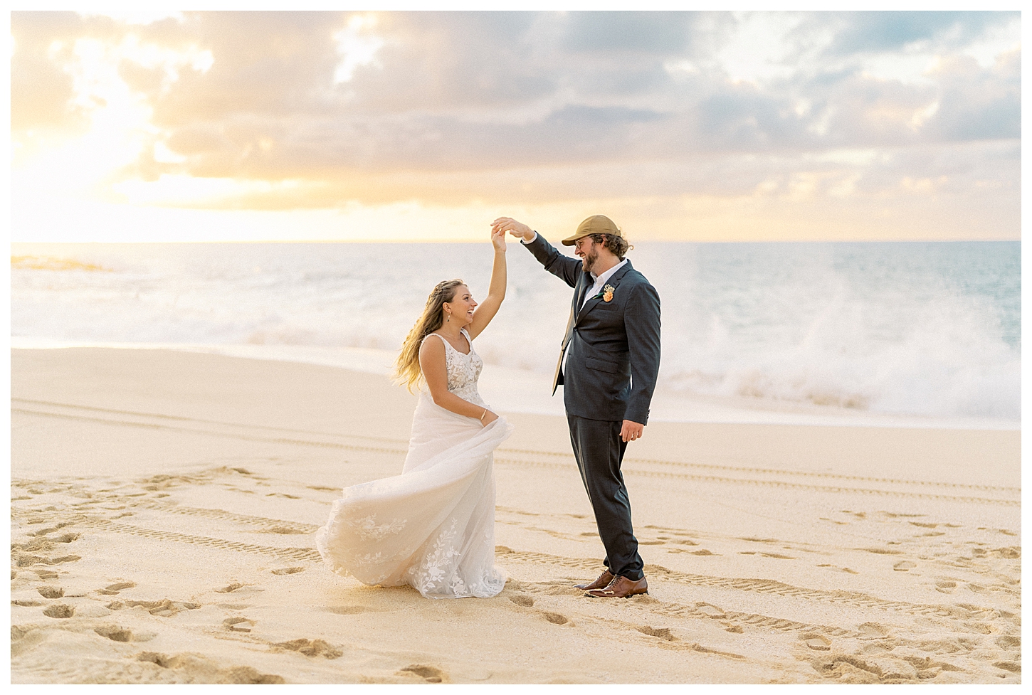 Oahu Hawaii beach wedding