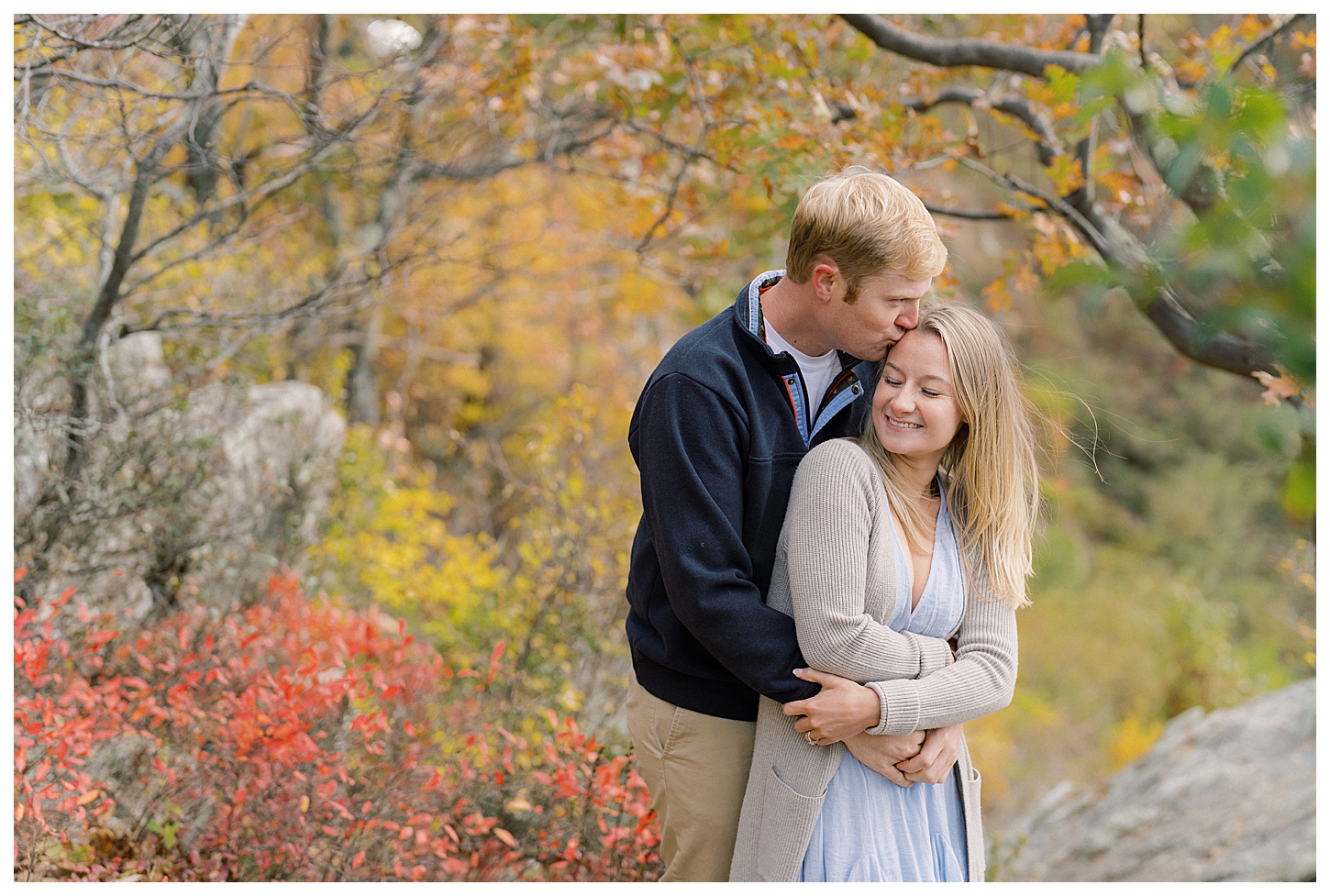 Blue Ridge Parkway engagement session