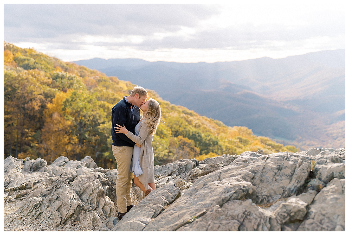 Blue Ridge Parkway engagement session