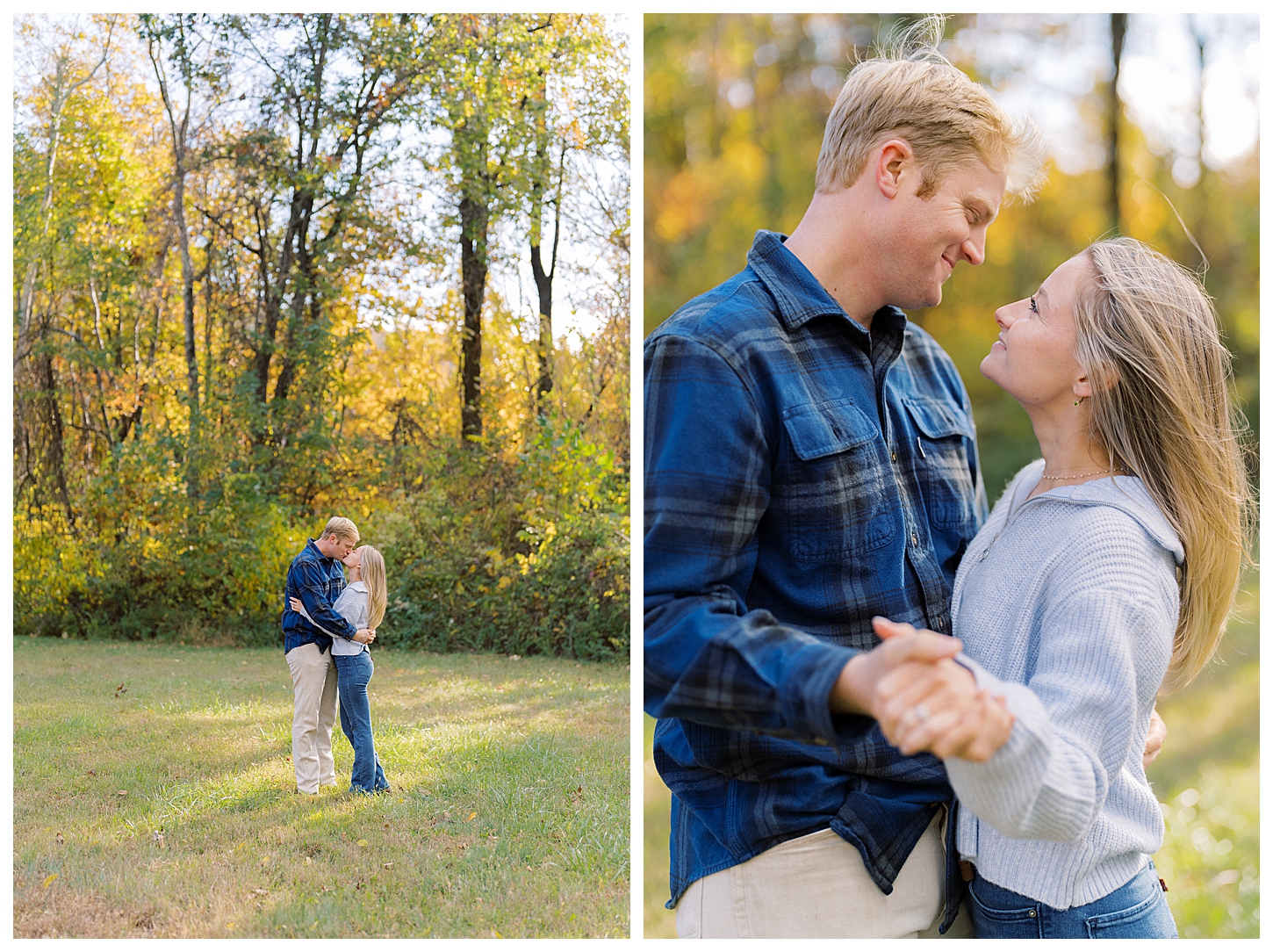 Fall Virginia engagement session