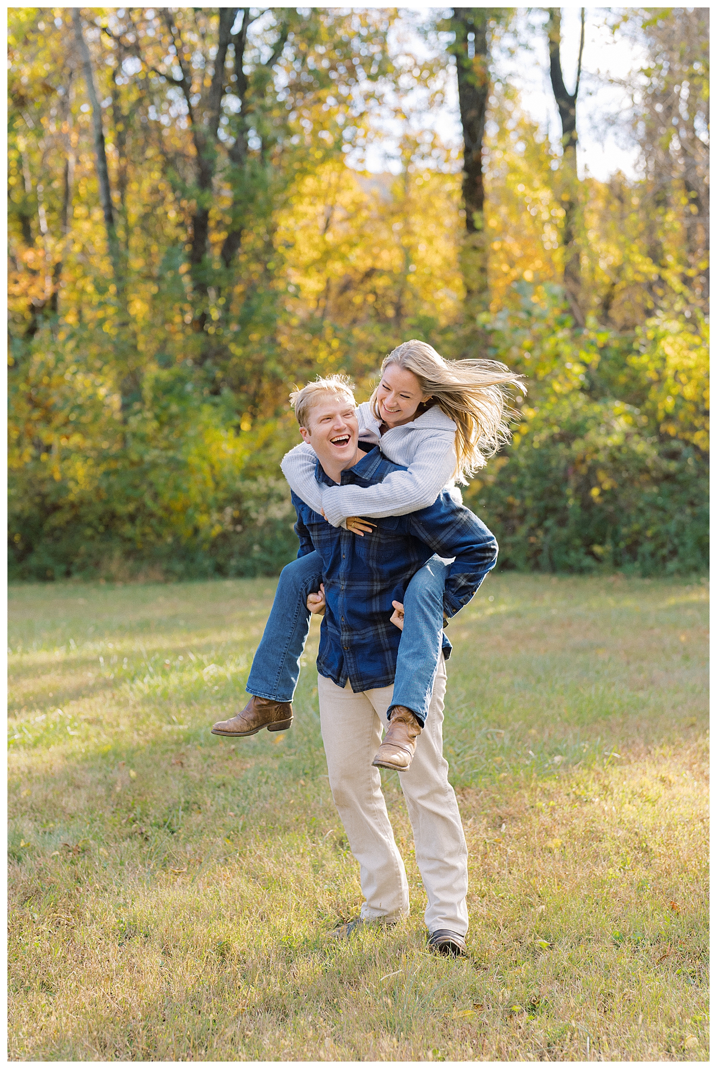 Fall Virginia engagement session