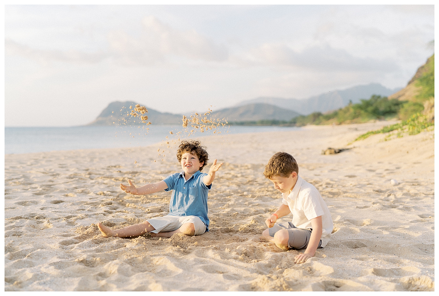 Electric Beach Family Photos