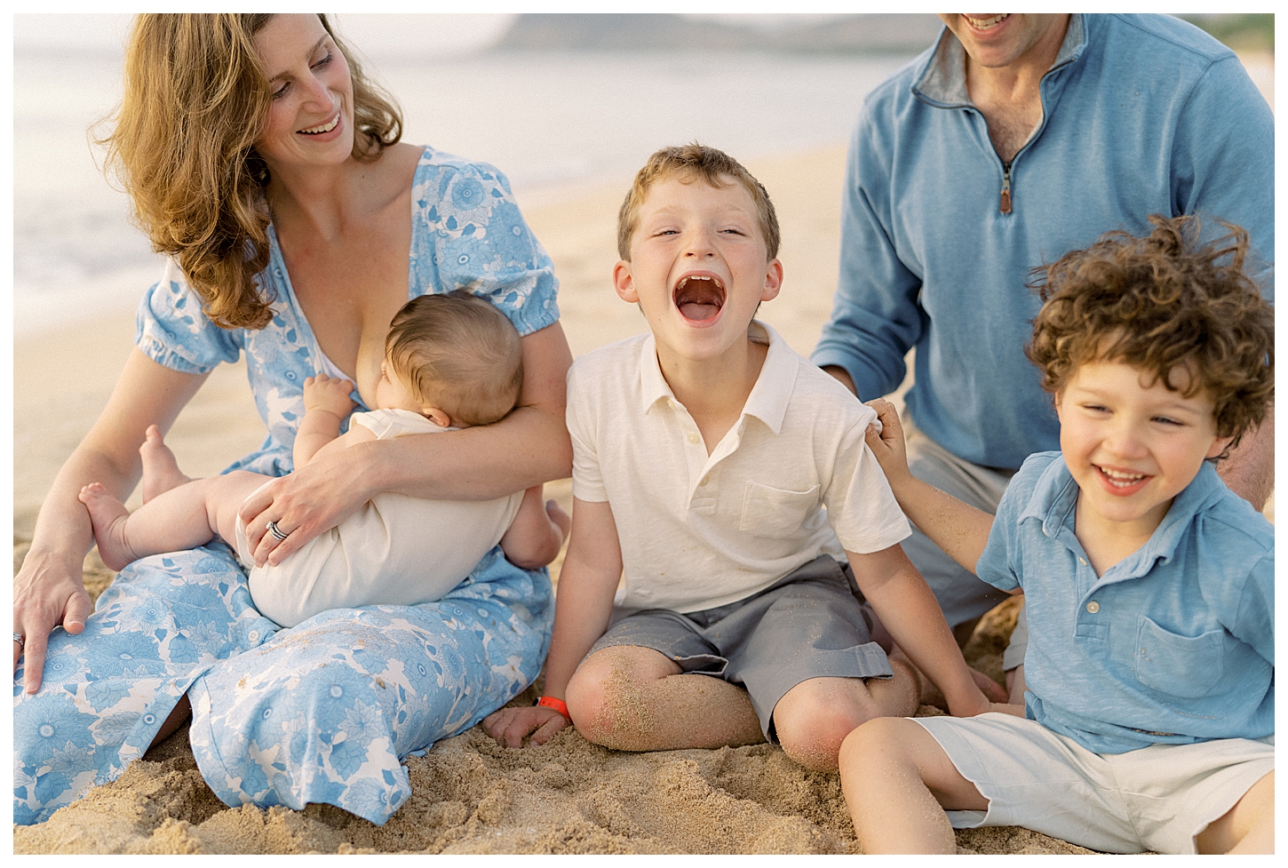 Oahu Hawaii Family Beach Photos