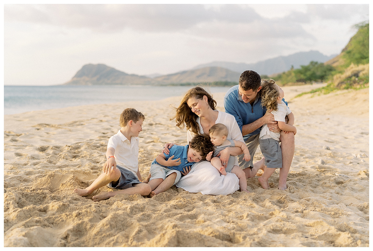 Electric Beach Family Photos