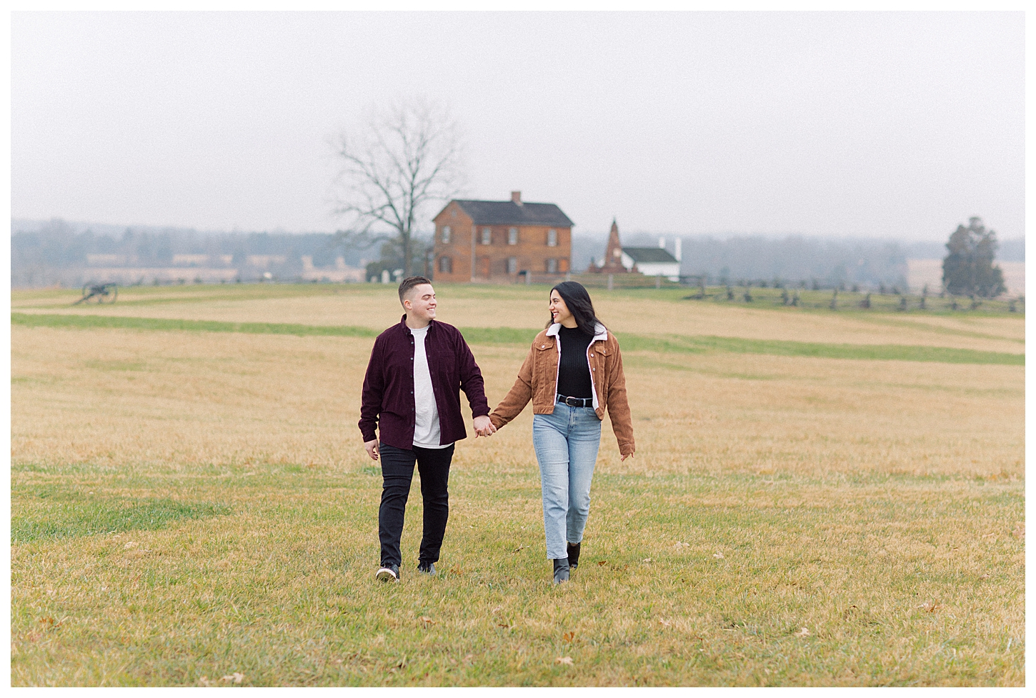 Manassas Battlefield engagement photographer