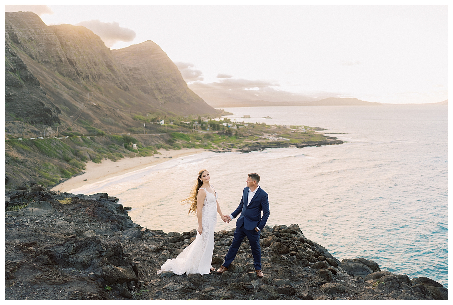 Makapu'u Beach Elopement Photographer