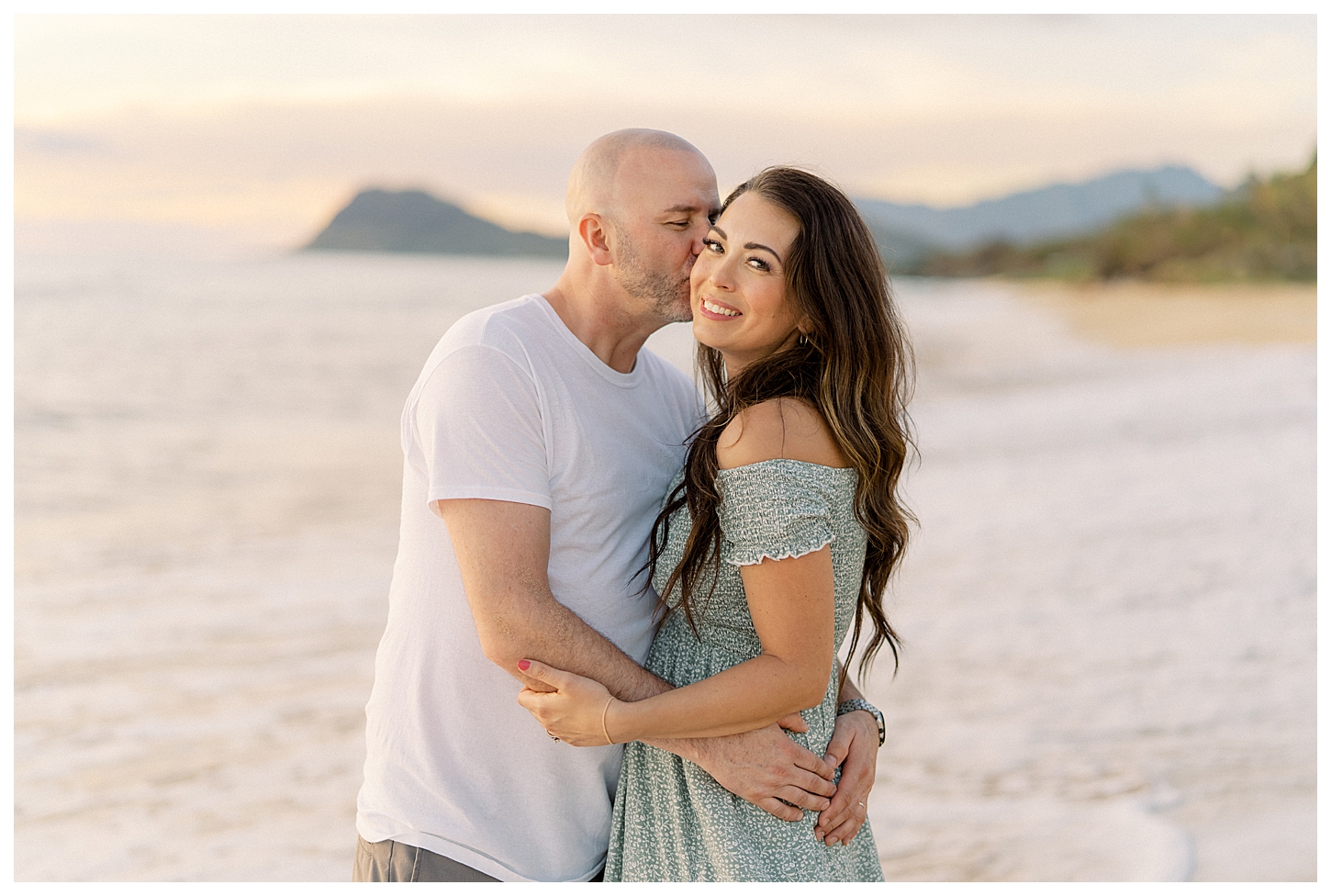 Electric Beach Family Portrait Photographer