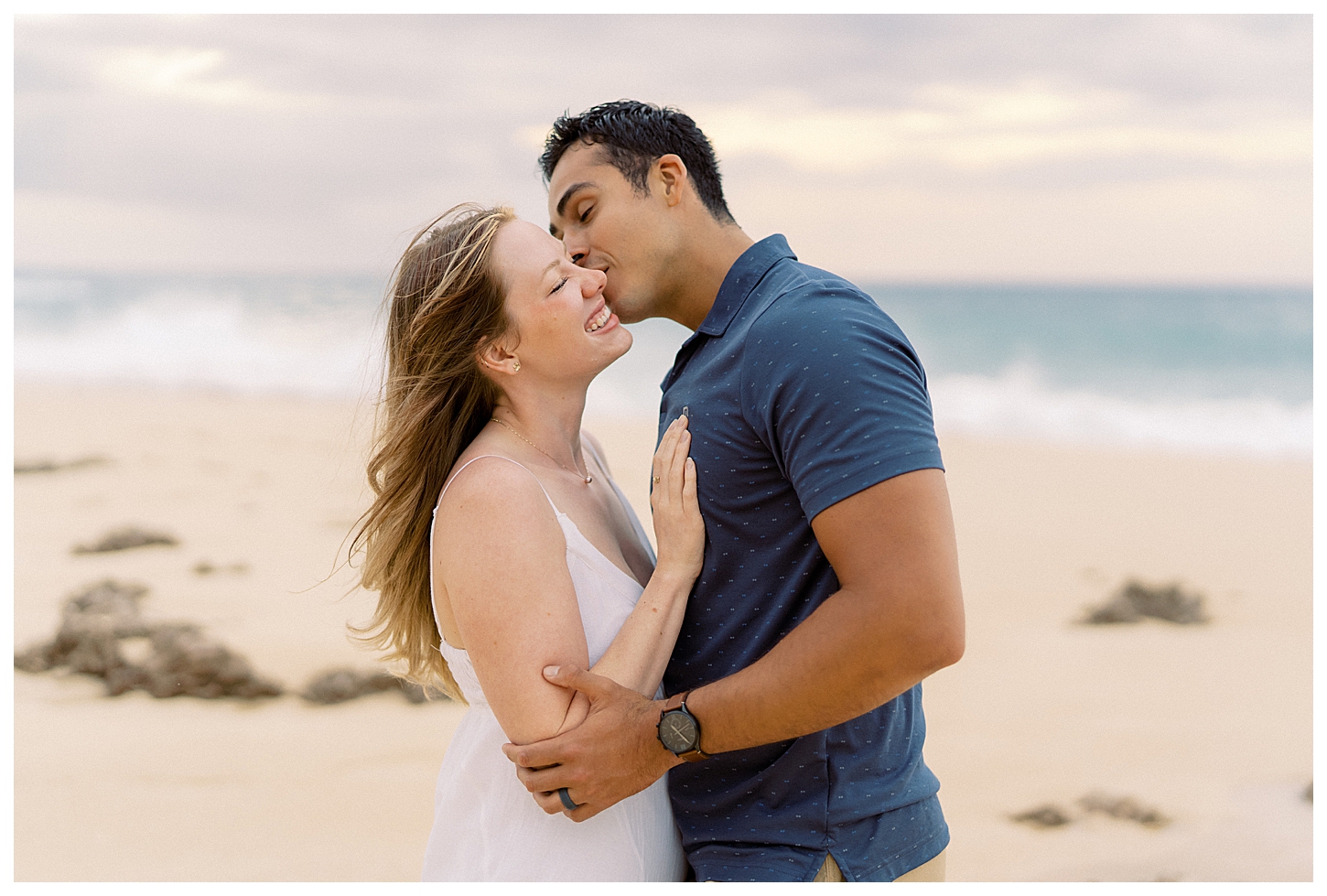 Ke Iki Beach Couples Photographer