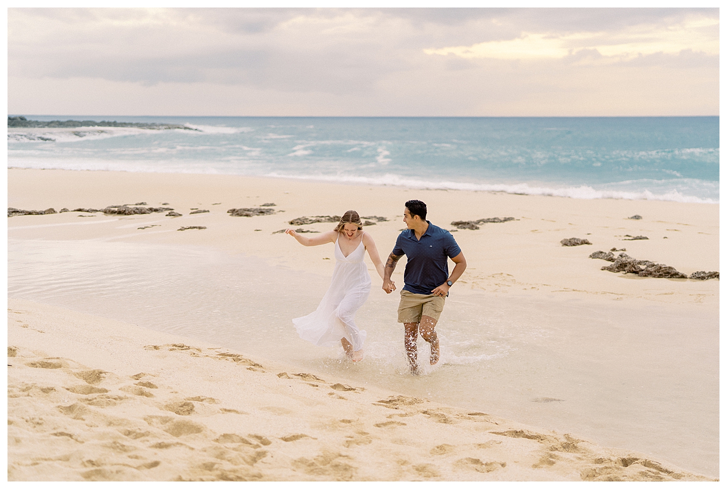 Ke Iki Beach Couples Photographer