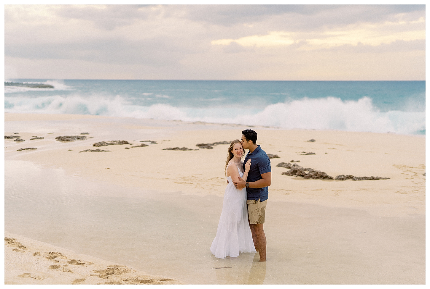 Ke Iki Beach Couples Photographer