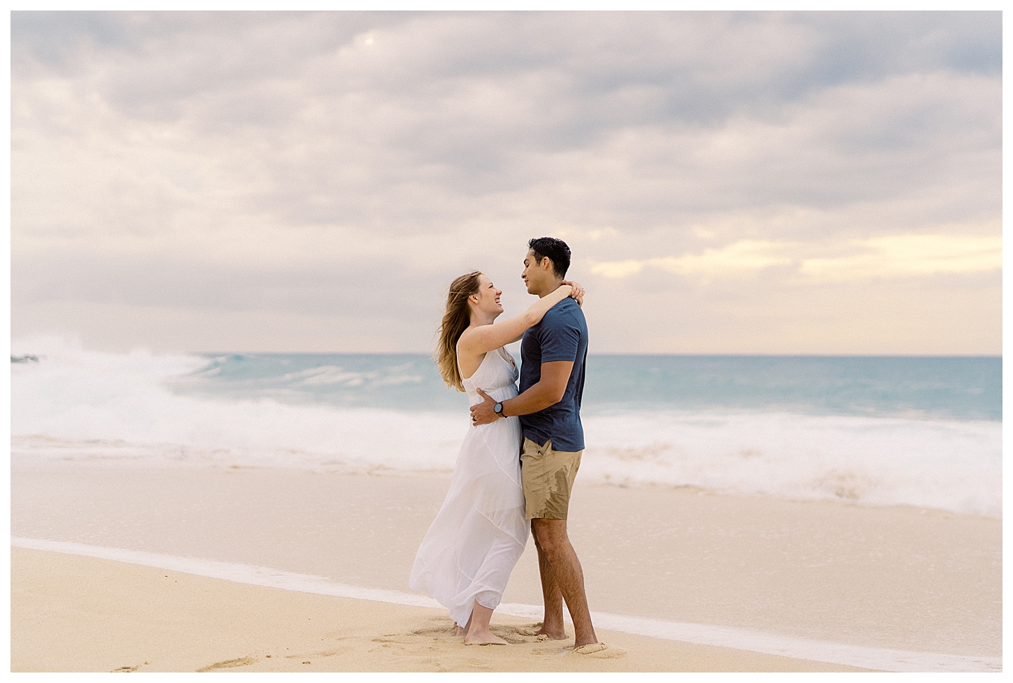 Ke Iki Beach Couples Photographer