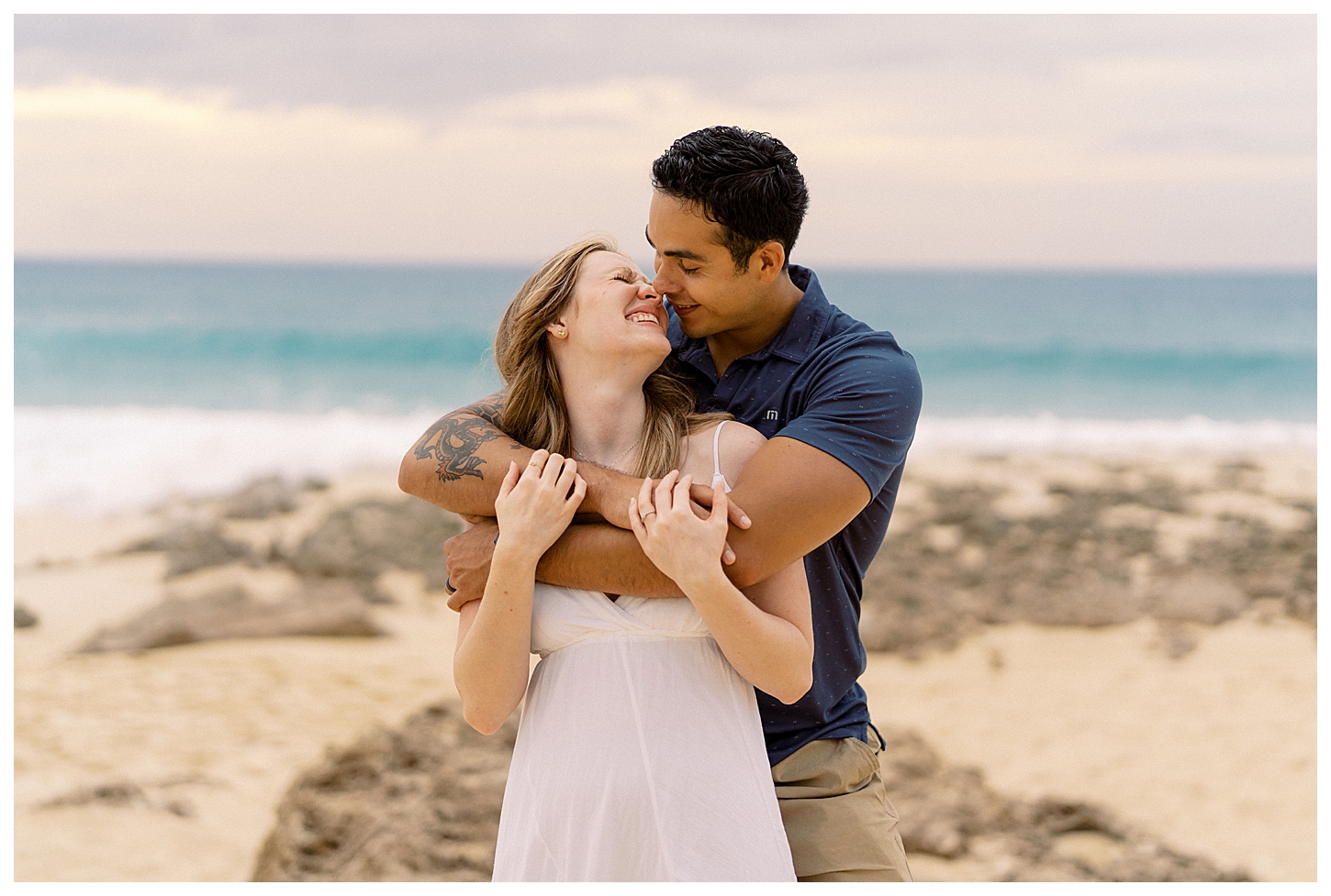 Ke Iki Beach Couples Photographer