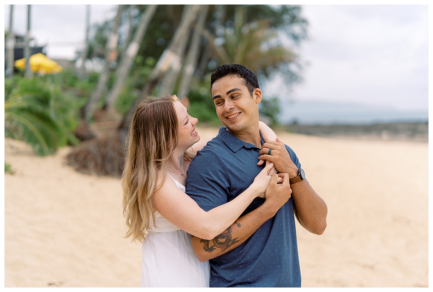 Ke Iki Beach Couples Photographer