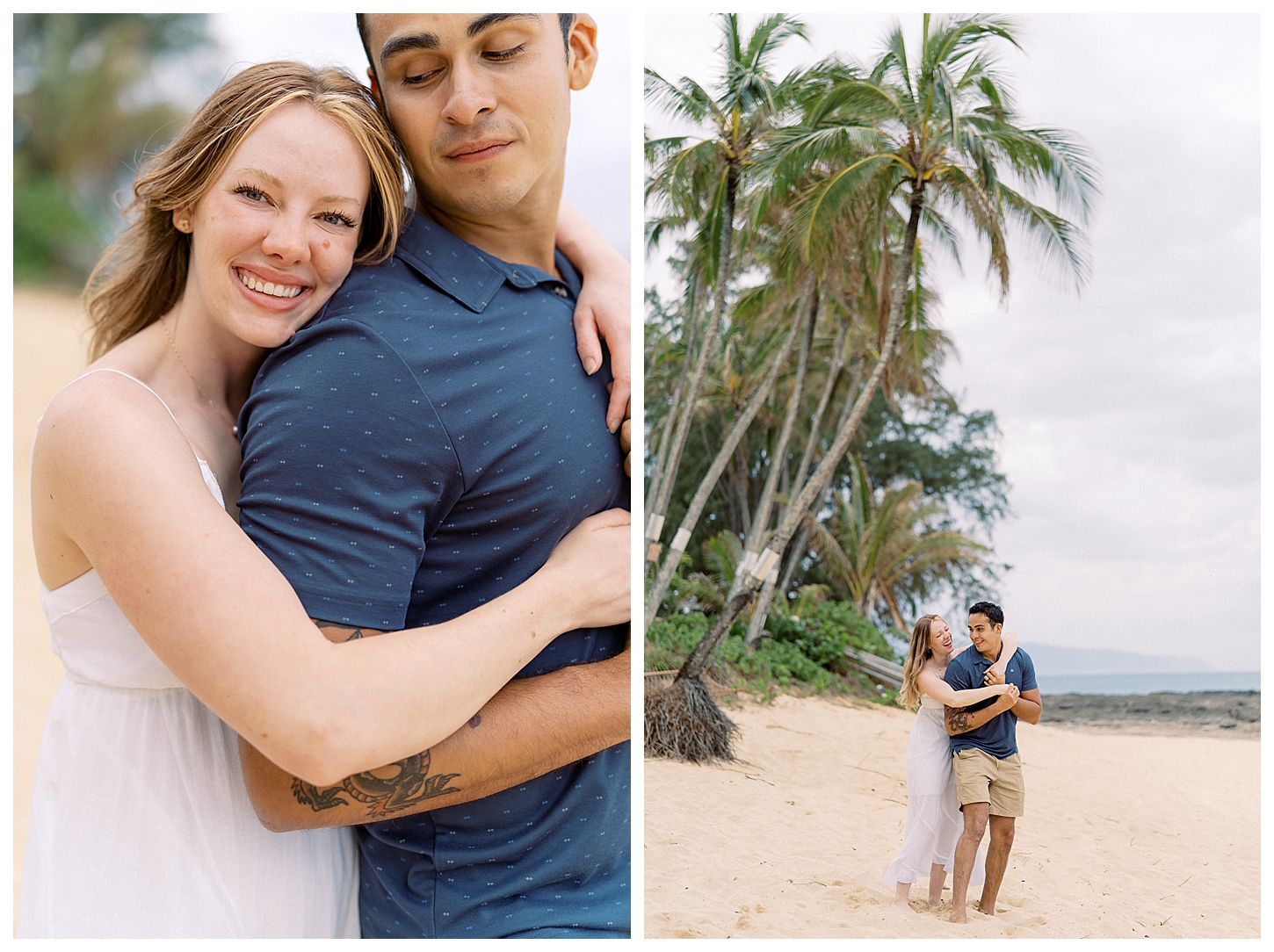 Ke Iki Beach Couples Photographer