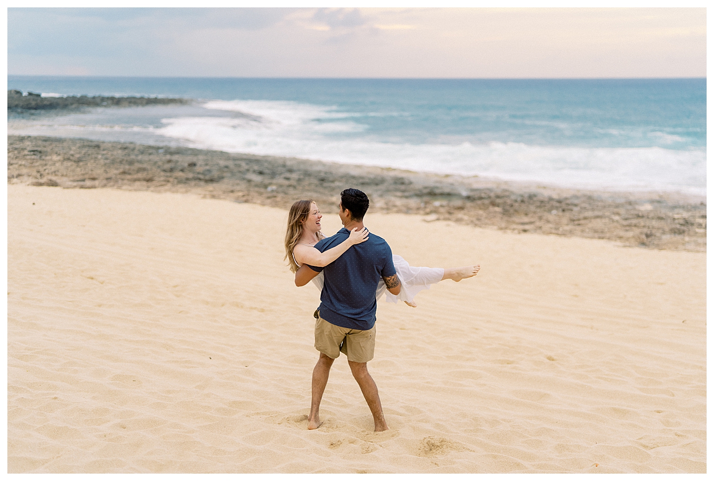 Ke Iki Beach Couples Photographer